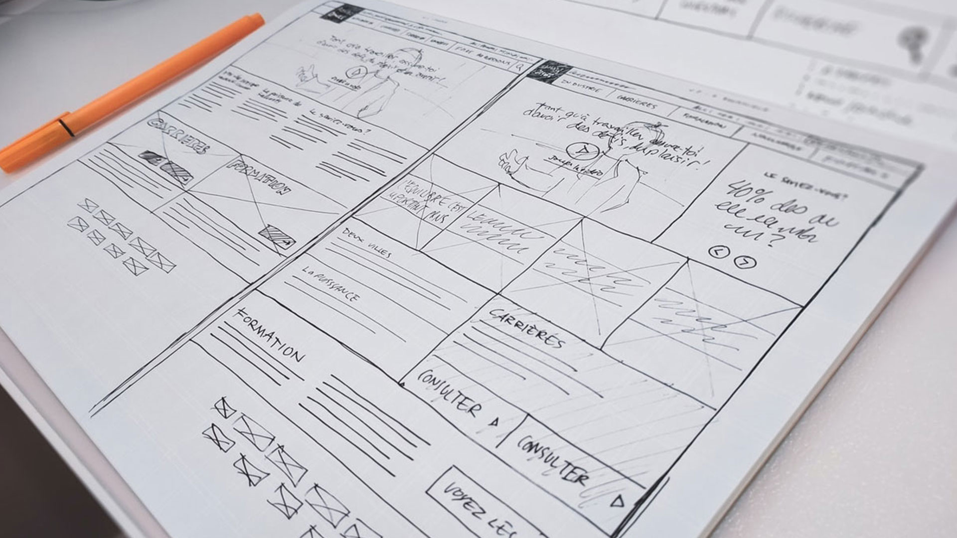 SoA wireframe SoA wireframe